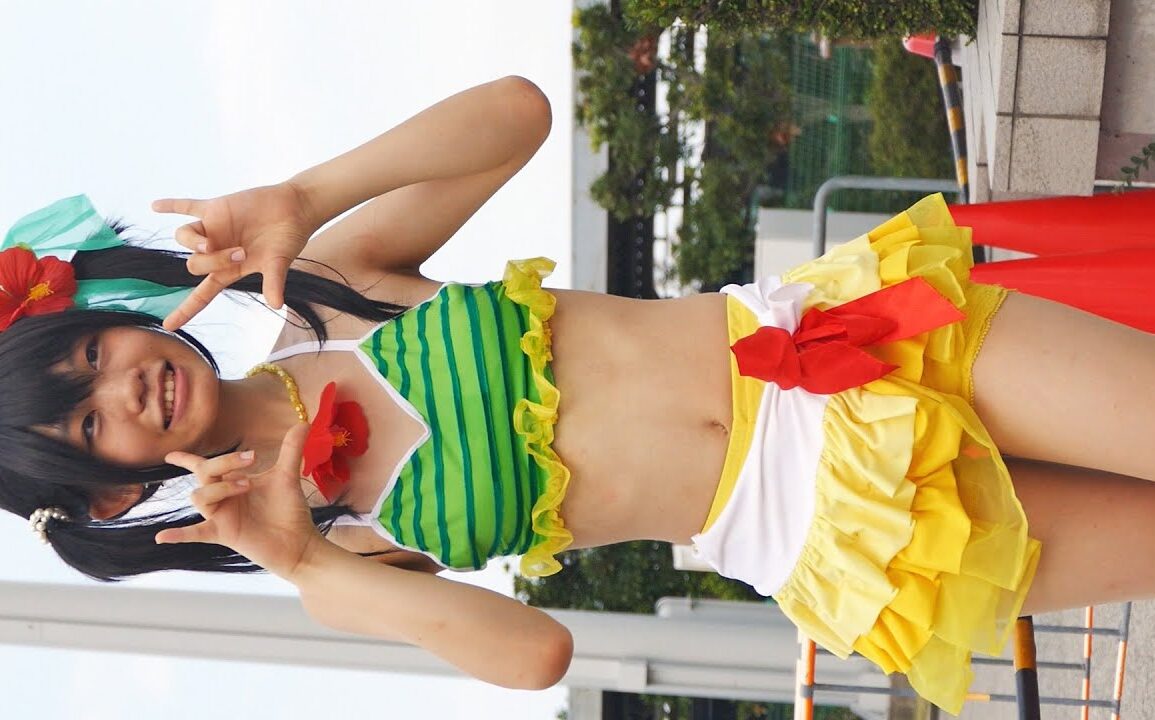[4k] 水着 海水着 Bikini Cosplay コミケット コスプレ レイヤー Japanese 직캠 신소향